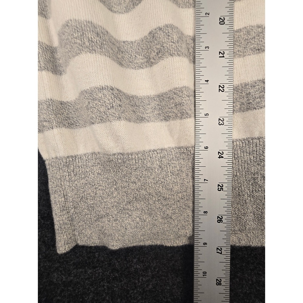 Banana Republic Mens Cotton Cashmere Striped Crewneck Sweater Size M - Picture 9 of 10